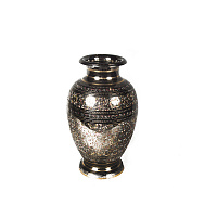 Round brass vase, blown, LT-62