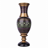 Painted wooden vase 33, AS-119