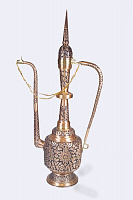 Decorative carved kumgan lamp, brass AS-153