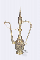 Decorative carved kumgan lamp, brass, AS-155
