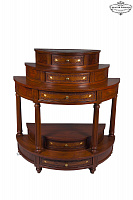 Carved console table made of solid mahogany KS-11
